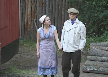 Kuva Kuivalahden kesäteatterin näytöksestä Munakarin veljekset 2010 - 14