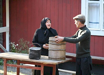 Kuva Kuivalahden kesäteatterin näytöksestä Munakarin veljekset 2010 - 21