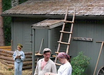 Kuva Kuivalahden kesäteatterin näytöksestä Torpparin poika 2005 - 5