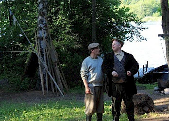 Kuva Kuivalahden kesäteatterin näytöksestä Parast unhotta tomne 2011 - 7