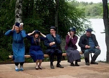 Kuva Kuivalahden kesäteatterin näytöksestä Mansikkamäen Elina 2012 - 8